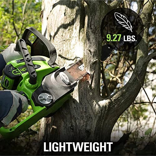 (Renewed) Cordless Chainsaw - 40V 12-Inch