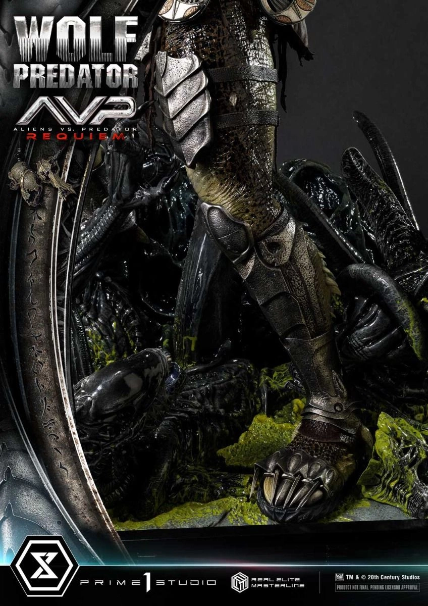Requiem Wolf Predator - Aliens vs Predator - H:95cm