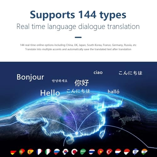 Bluetooth Smart Glasses - 144 Languages Bluetooth 5.3