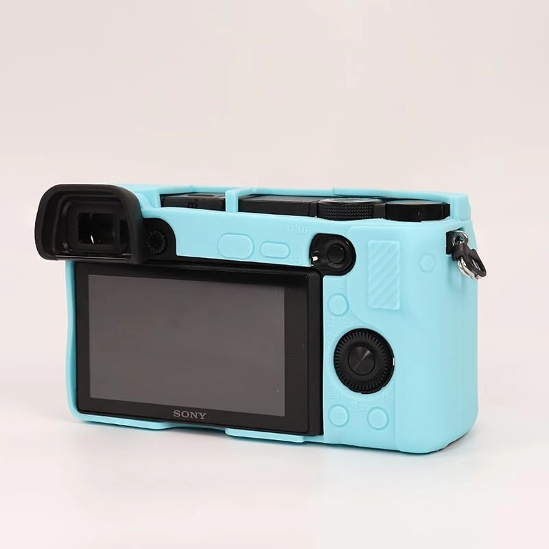 Camera Case Compatible with Sony Alpha A6100 A6300 A6400 - A6100 A6300 A6400 Soft Silicone Protective Shell