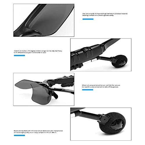 Bluetooth Polarized Glasses - Yellow