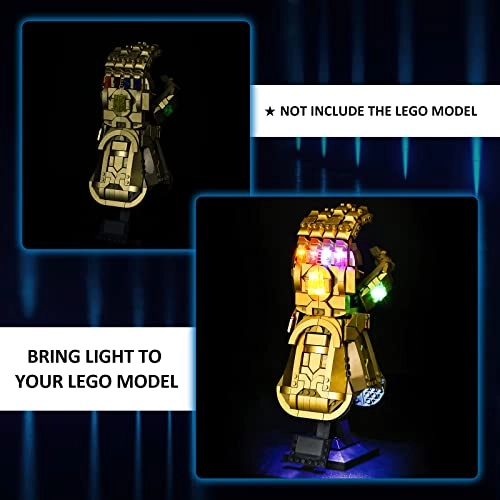 LED Light for LEGO 76191 Marvel Infinity Gauntlet