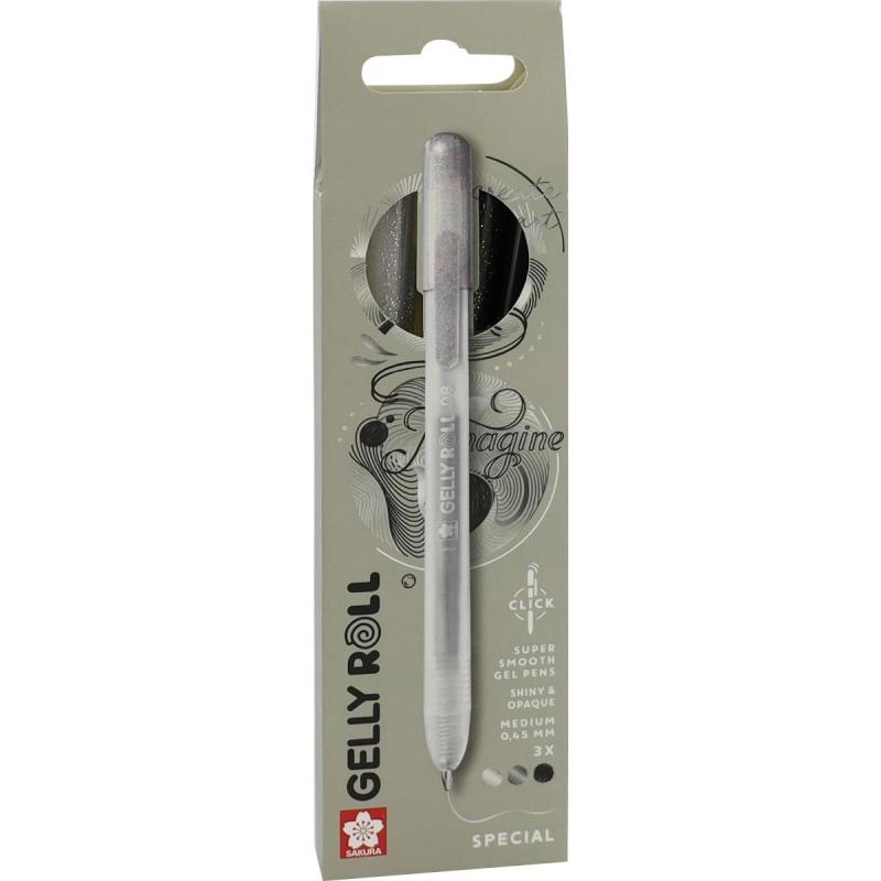 Sakura Gelly Roll Metallic - 6 Pens 0.45 mm