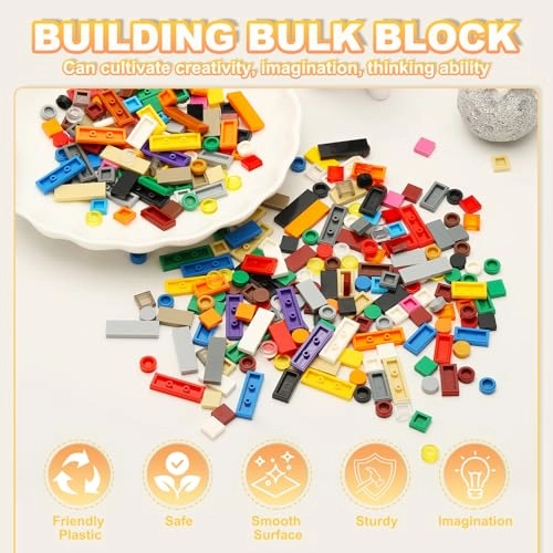 1x2 Square Tiles - 555 pcs