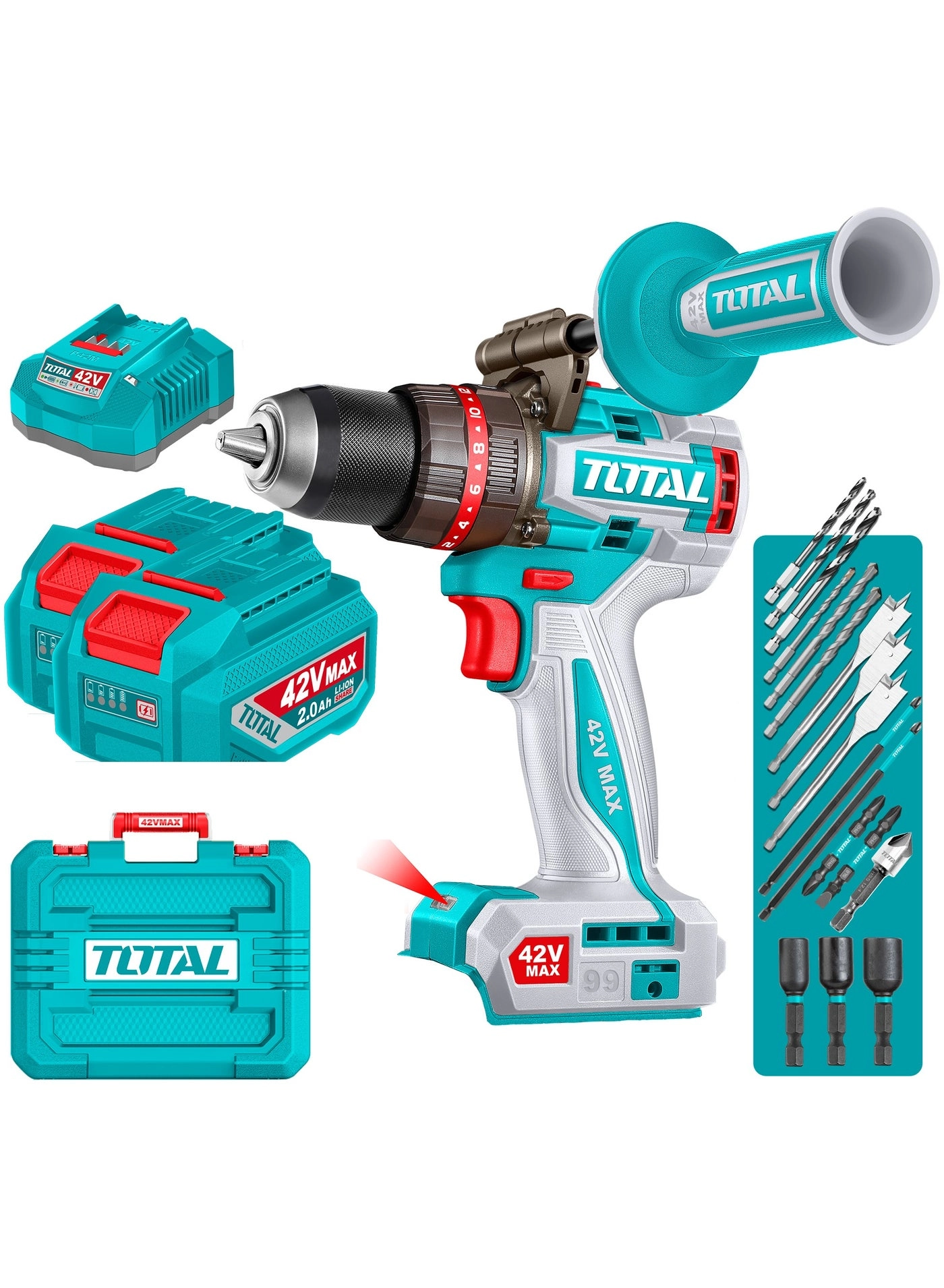 Total Impact Drill - 2.0Ah