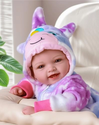 Mia Reborn Baby Doll - 17-inch Vinyl Cotton Ages 3+