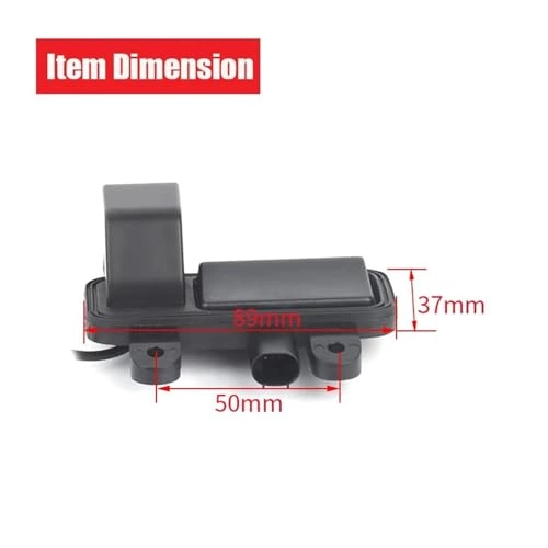 Trunk Handle Camera - Night vision Wired