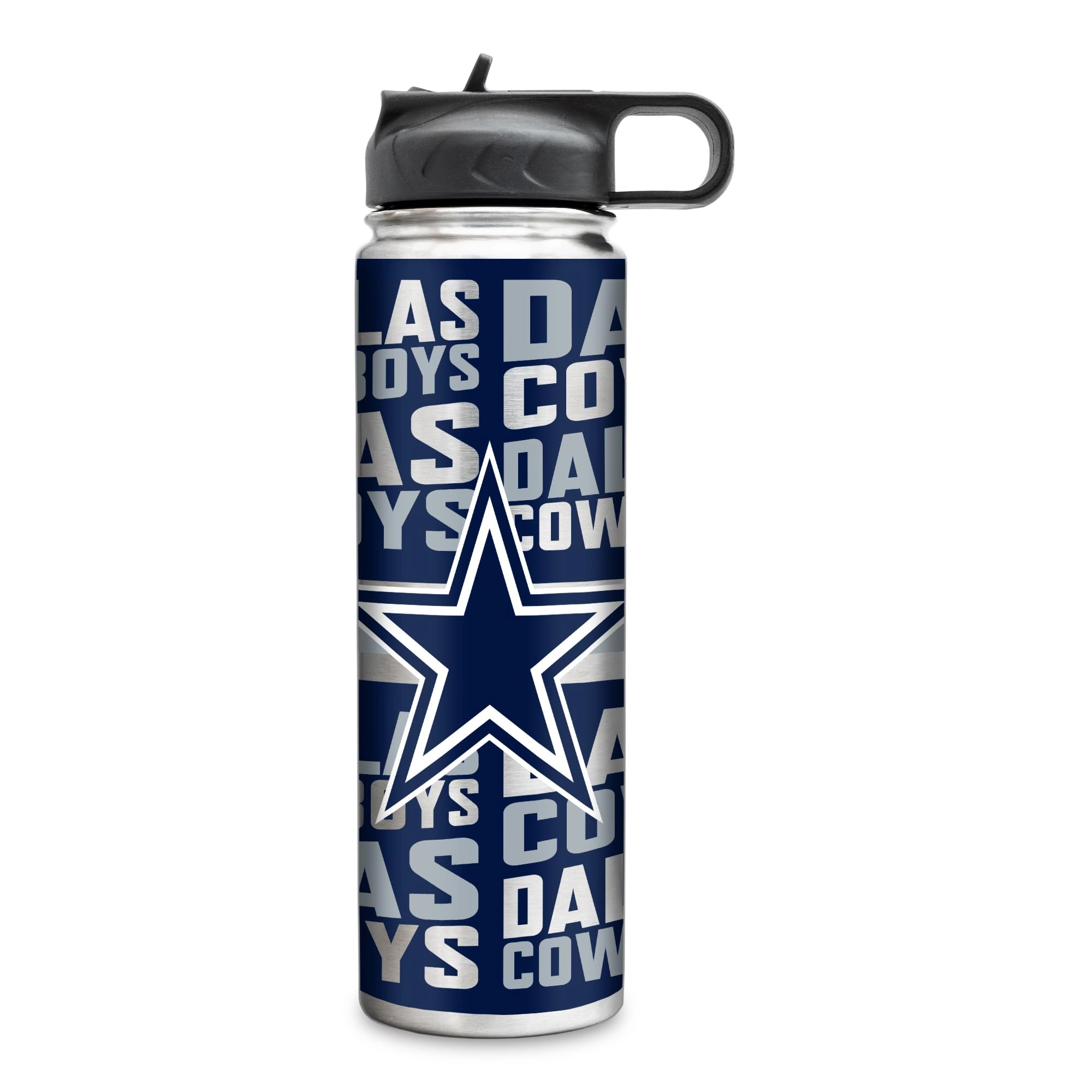 Stainless Steel NFL Football Tumbler - 650ml