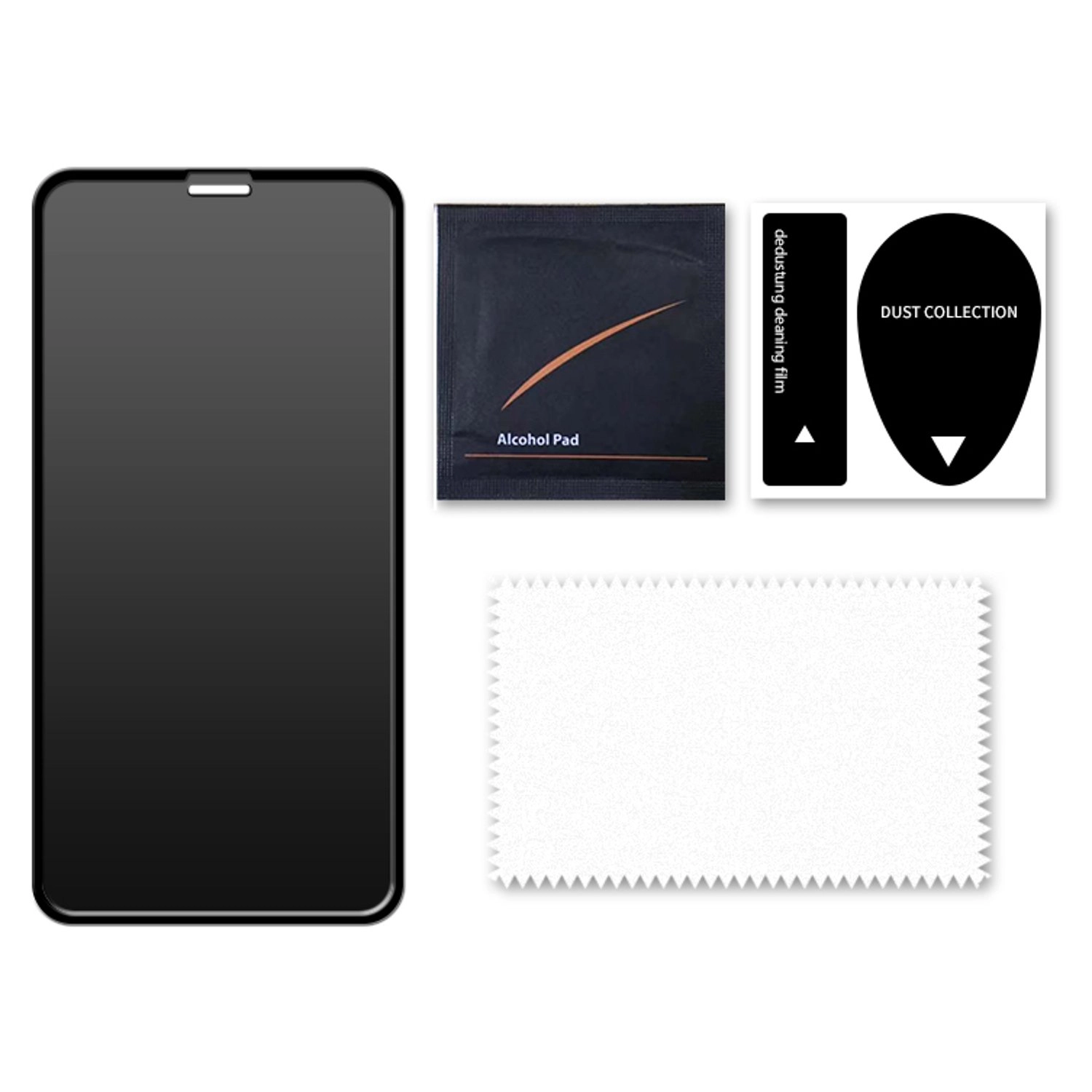 Tempered Glass - iPhone XR + Back Cover