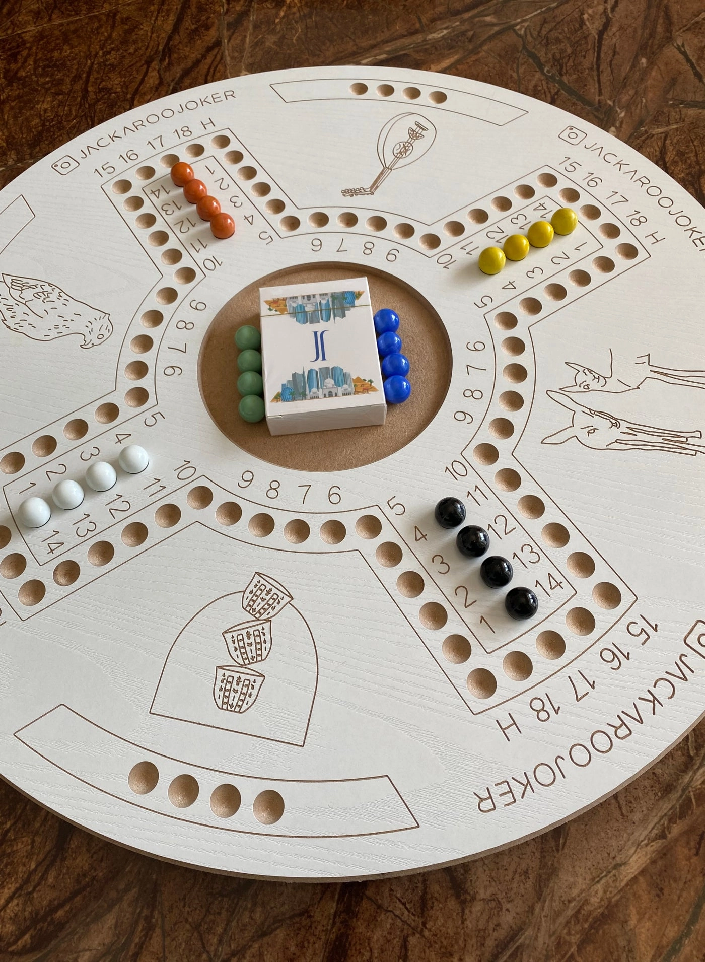 Jackaroo + Snakes & Ladders