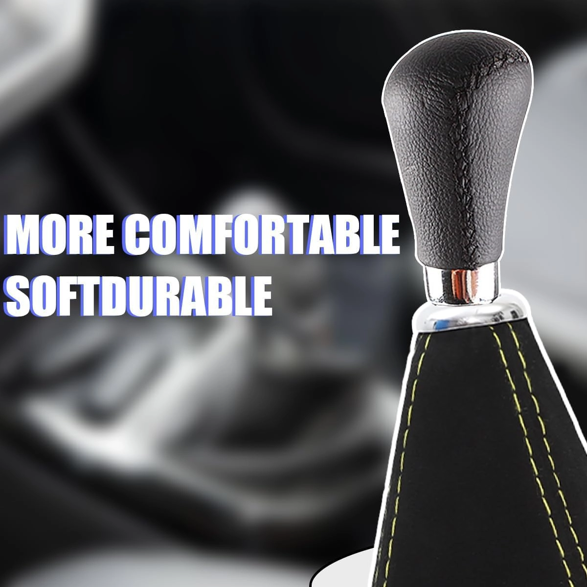 Shift Boot Cover - Suede Black
