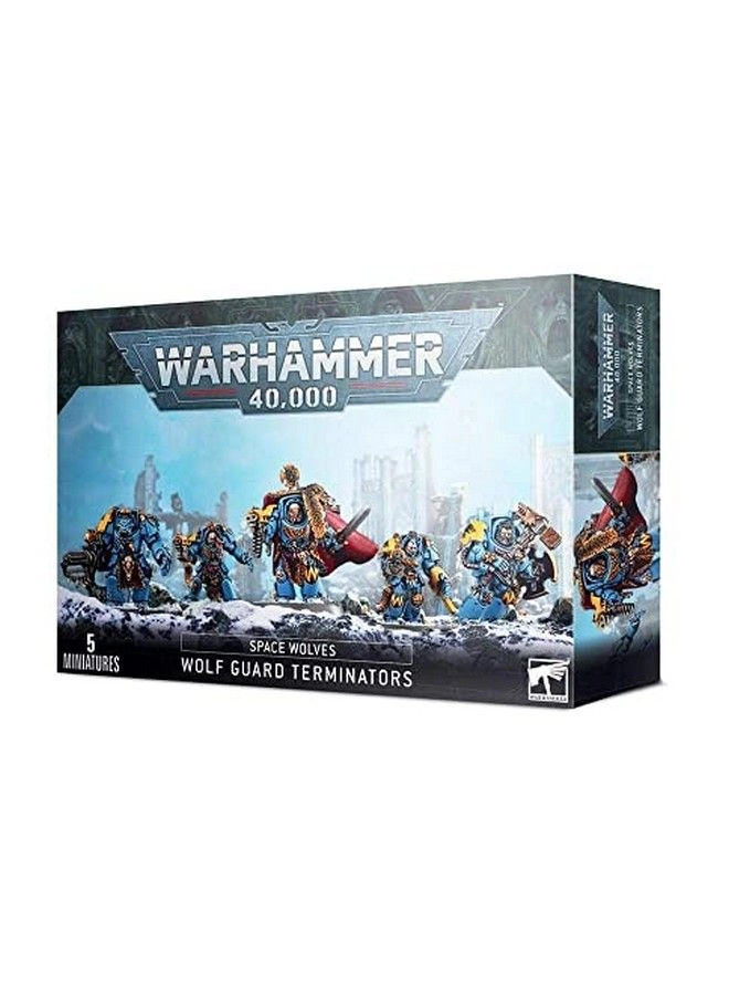 Games Workshop Wolf Guard Terminators - Warhammer 40,000 5 plastic miniatures