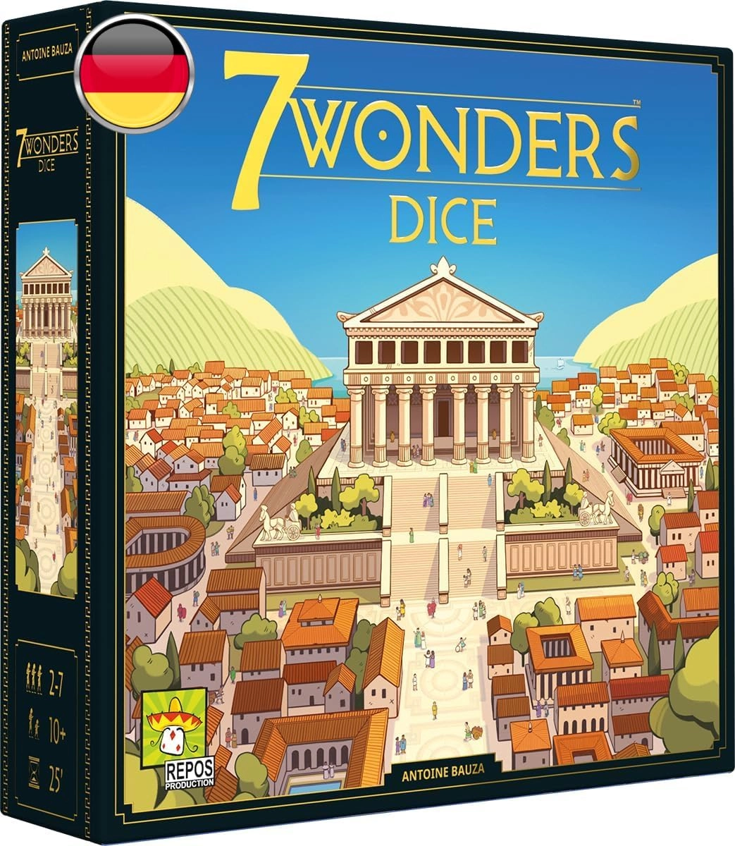Asmodee 7 Wonders Dice (German)