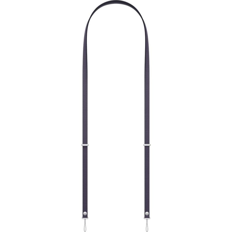 Crossbody Strap - Black Recycled PET Yarn