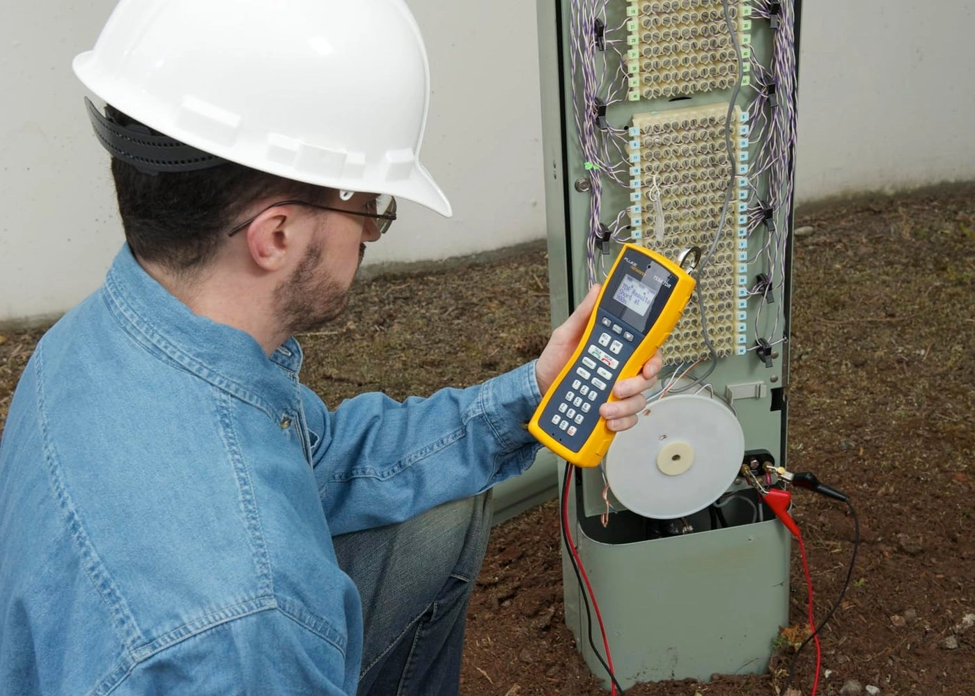 TS54 Pro - LCD Butt-In TDR Telephone Test Set