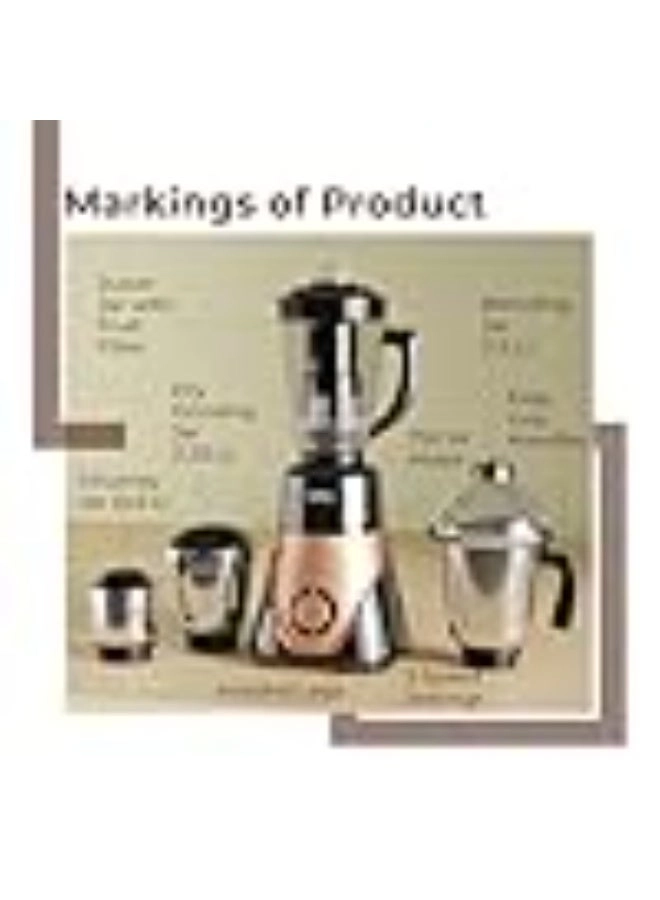 Mixer Grinder - 3.25 L 750 Watt