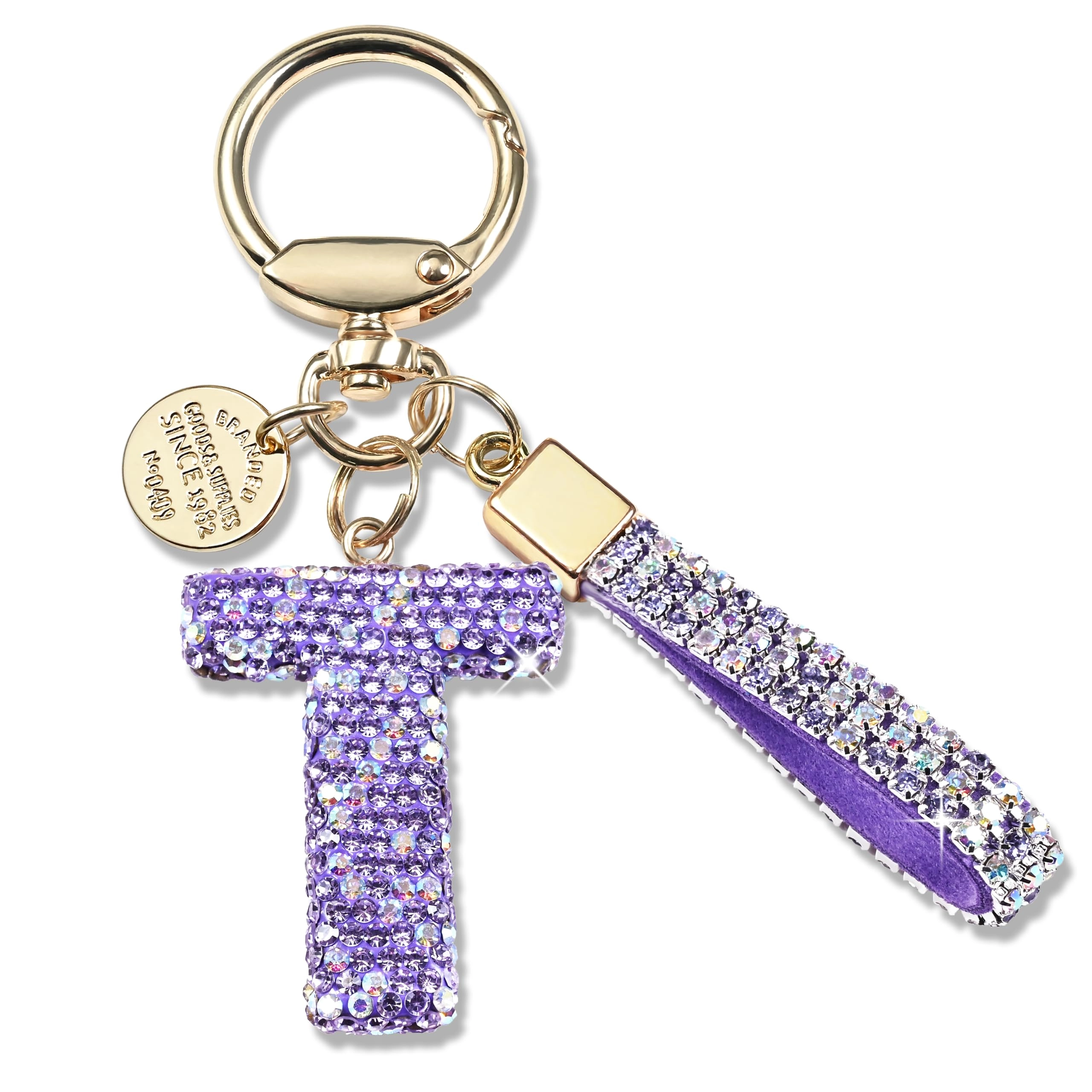 Initial Letter Keychain - Letter
