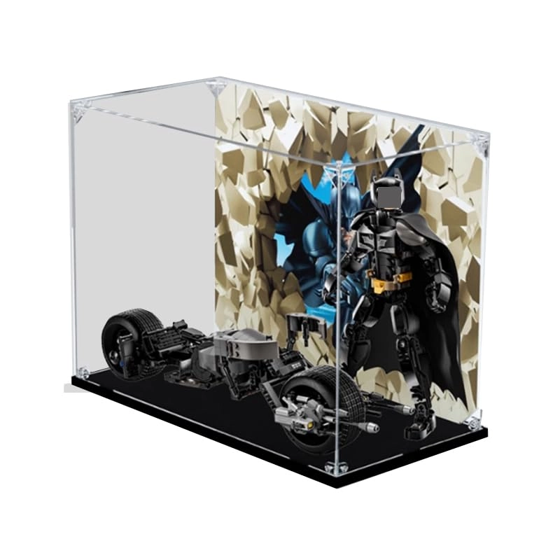 Clear Acrylic Display Case (76273) - Batman Lego DC