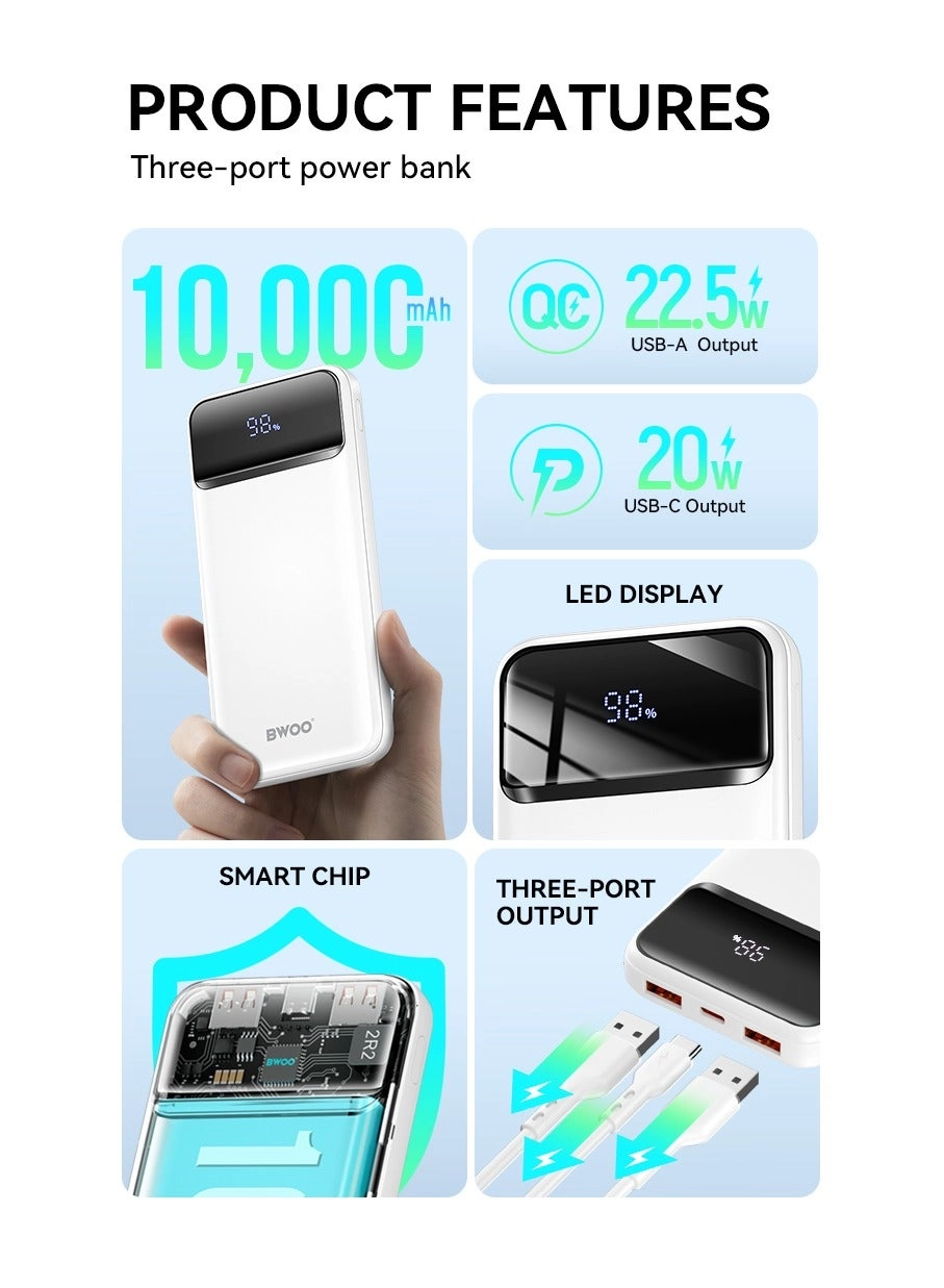 Power Bank - 10000Mah 30W Fast Charging