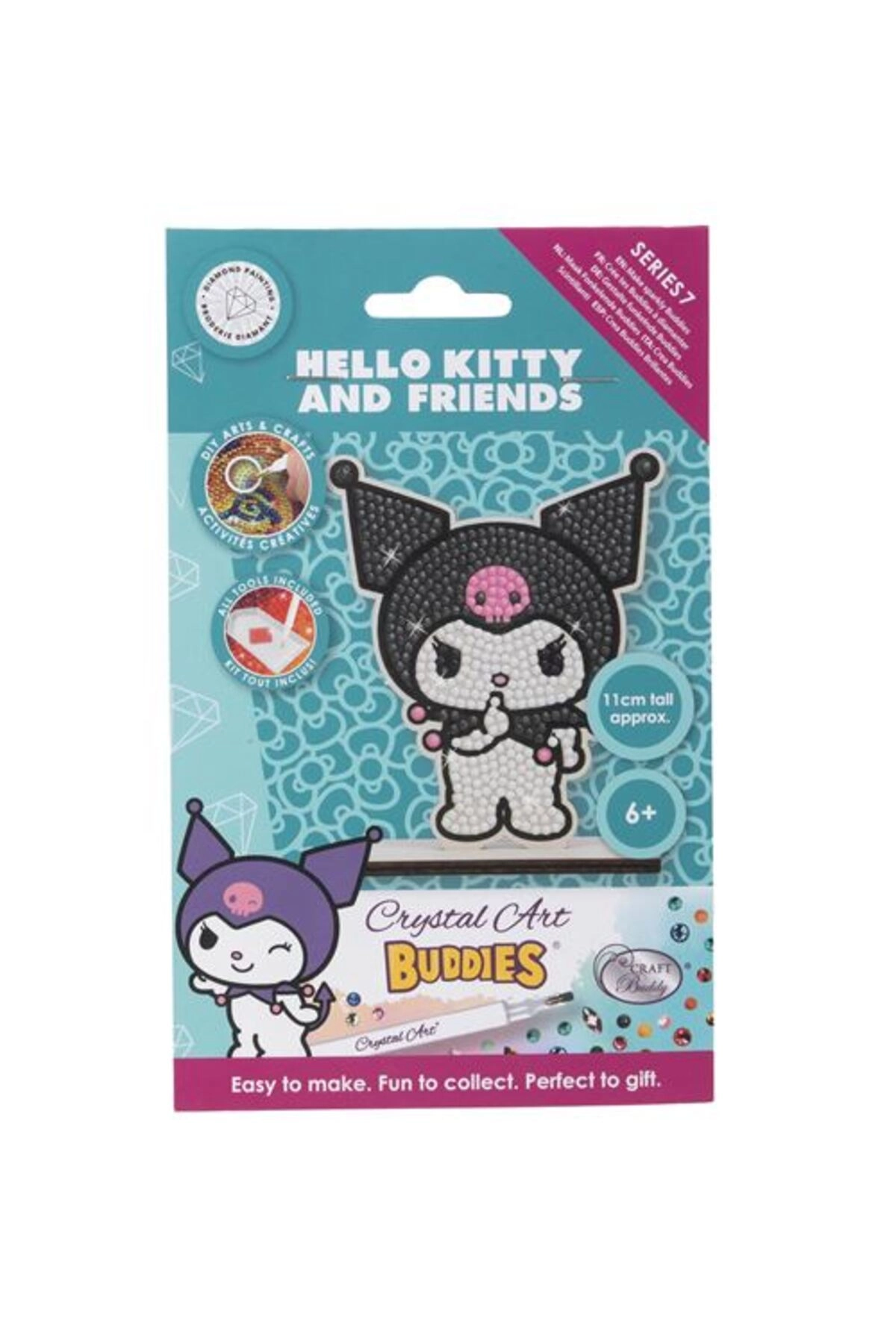 Kuromi Crystal Art Buddy - 1 Piece