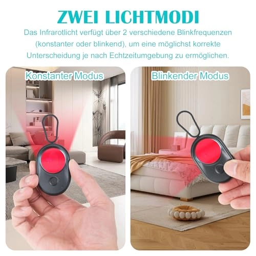 Hidden Camera Detector - 720H Standby Time Anti Spy Infrared Portable