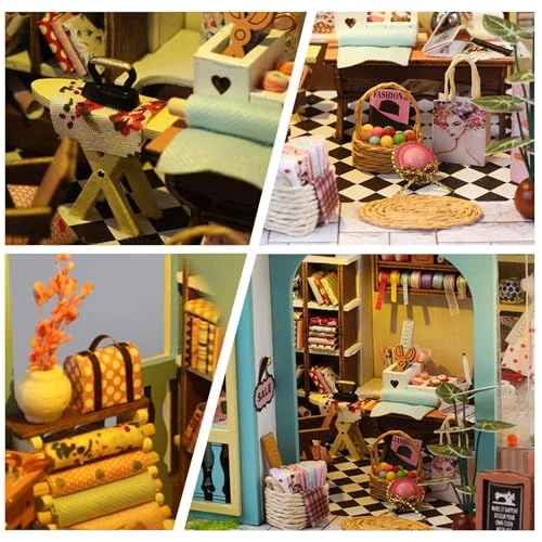 DIY Miniature Dollhouse Kit - 1:24