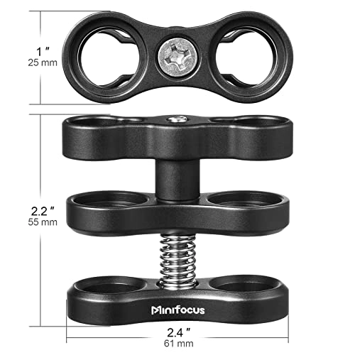 Ball Clamp Mount - 1" 360° 4PCS