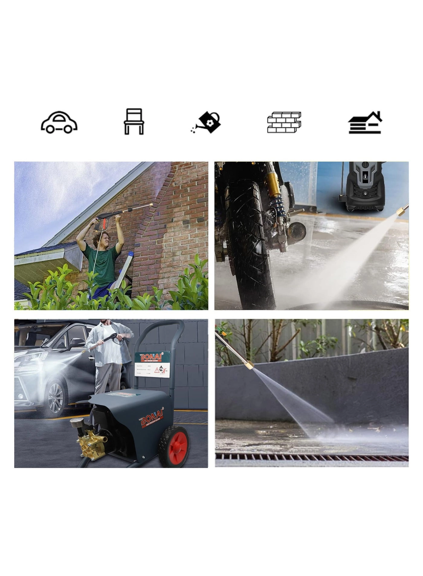 BN-HK70 - 3000W 300 Bar 8.5L/min