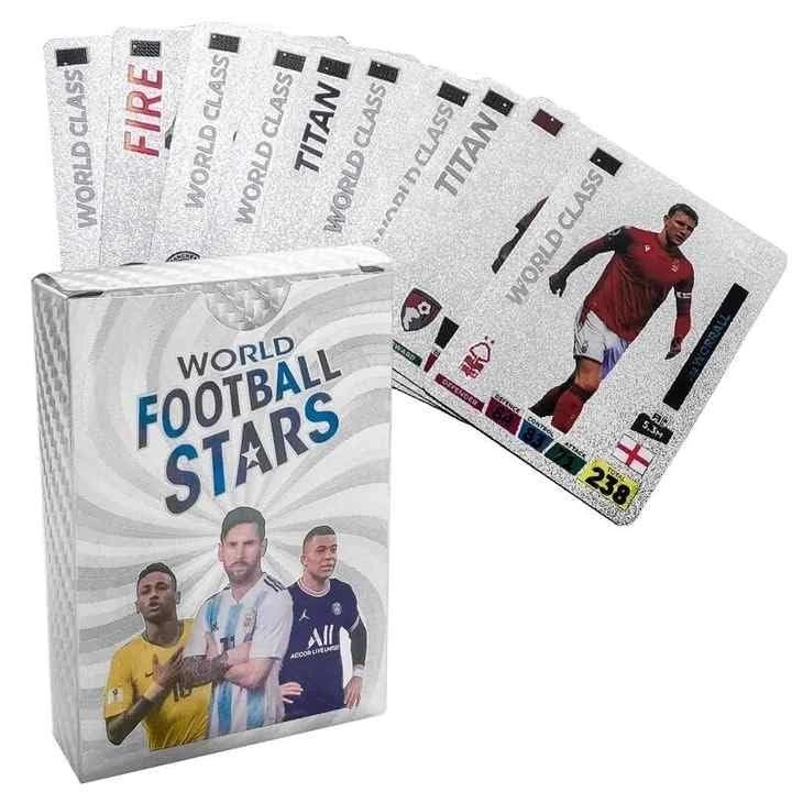 Football Trading Card Set - 55pcs