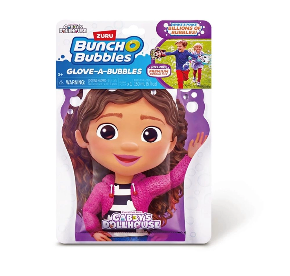Gabby's Dollhouse Glove-A-Bubbles - 3 years+