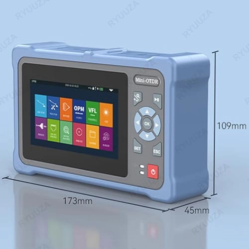 Fiber Optic Cable Tester - Portable Visual Fault Locator Optical Power Meter