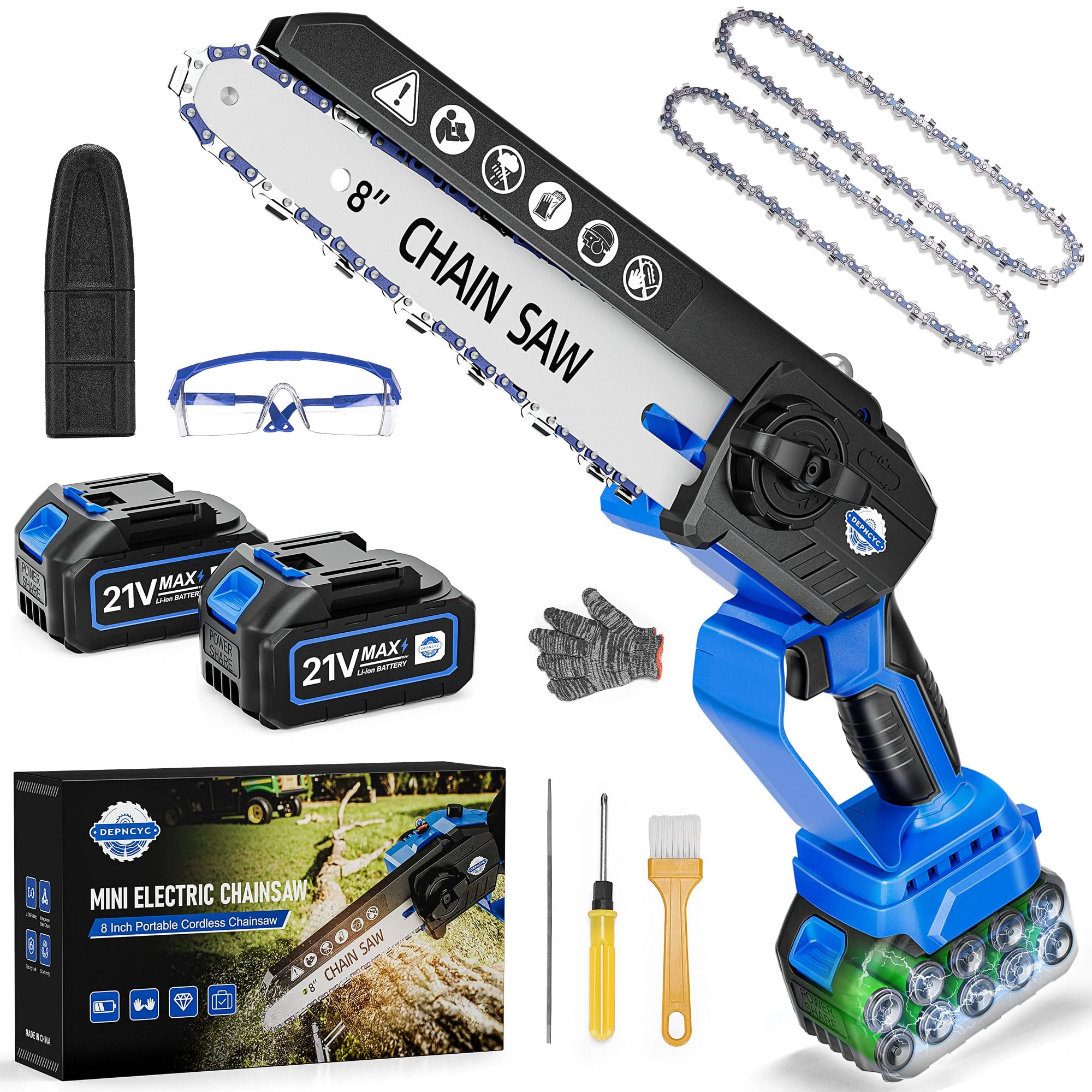 DEPNCYC Mini Chainsaw - 1000 Watts