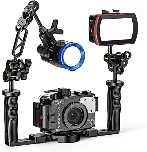 Seafrogs Double 1" Ball Arm - 5" Aluminum