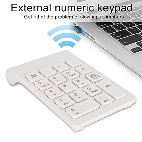 Wireless Numeric Keypad - 2.4G USB Black