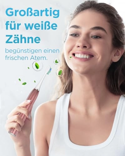 Sonic Electric Toothbrush - 8 Heads Wireless Charge 40,000 RPM