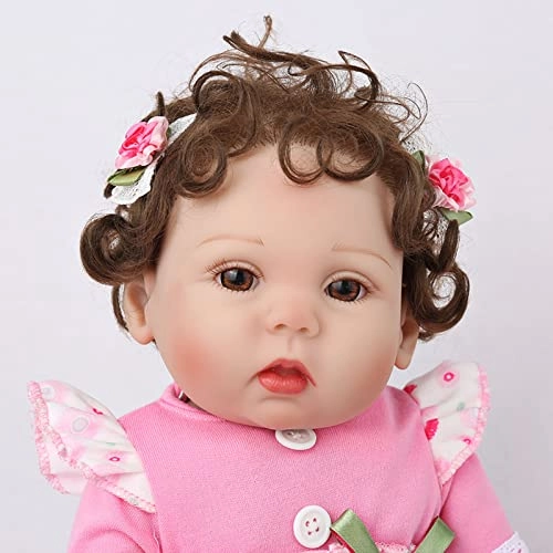 Reborn Baby Doll - 18 Inch 45cm Soft Vinyl Girl