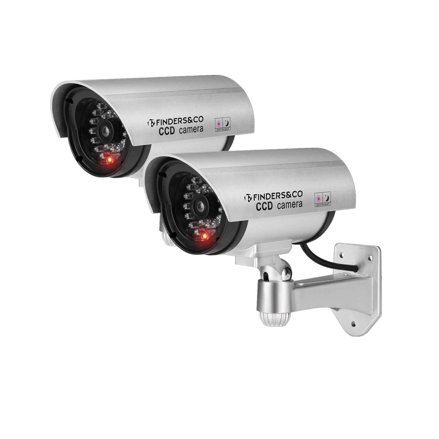 MaxseGroup Fake Security Silver - Indoor and outdoor
