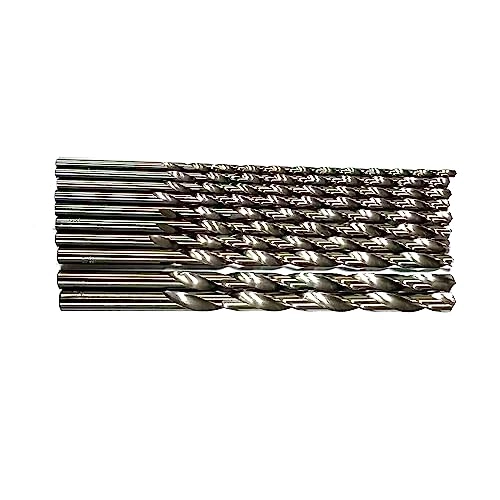 HSS Drill Bit - 10Pcs 4.2, 5.2, 5.5, 6.2, 6.8, 7.2, 7.5, 8.5, 9.5, 10.5 mm
