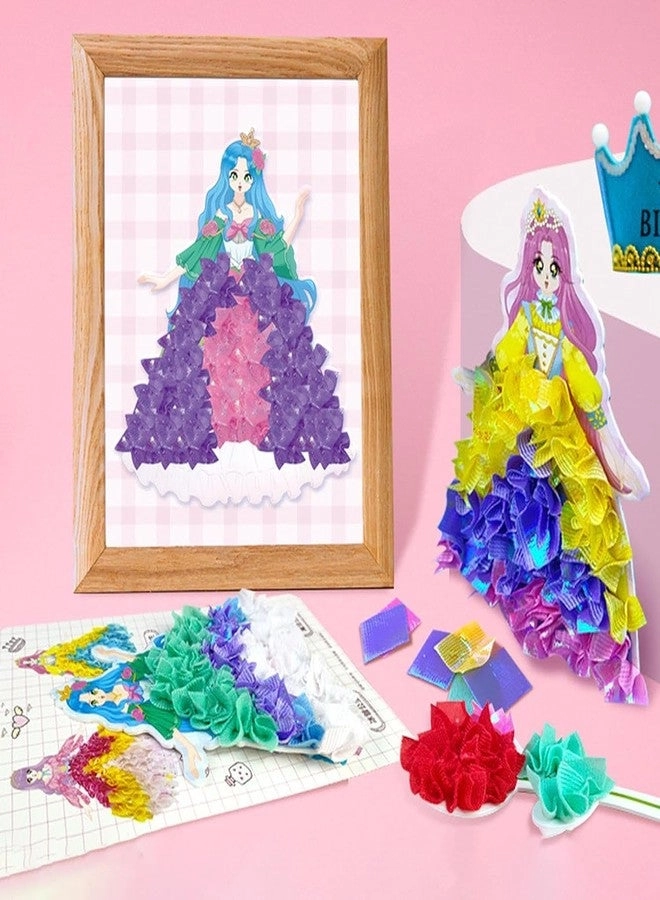 Fashion Design Drawing Book - Watercolor Painting Stickers Age 3-8