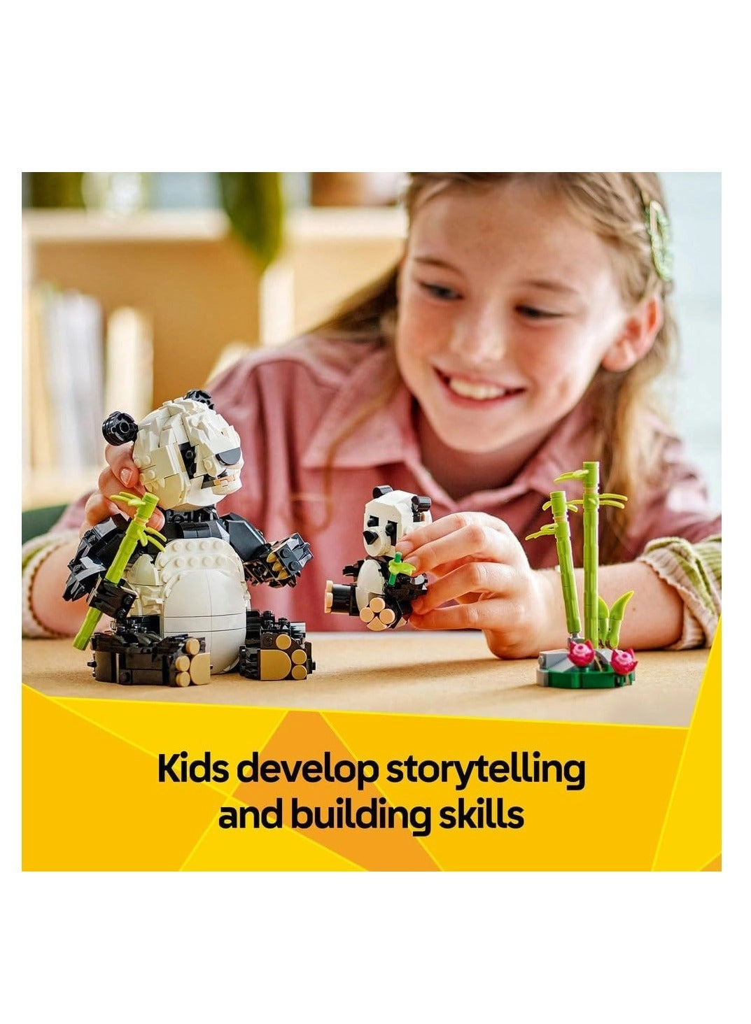 Creator 3in1 Wild Animals: Panda Family (31165) - 8+