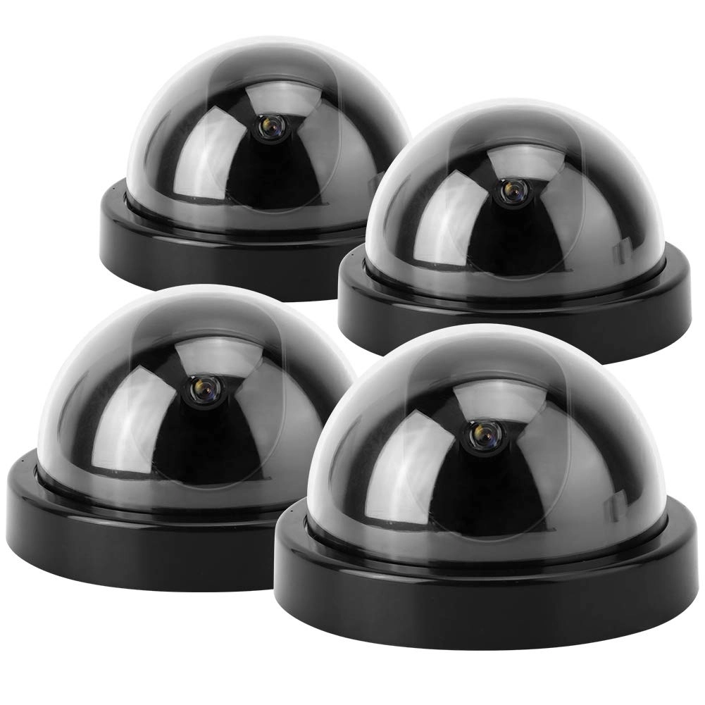 KKPLZZ Dome Simulation Camera - 4pcs Black