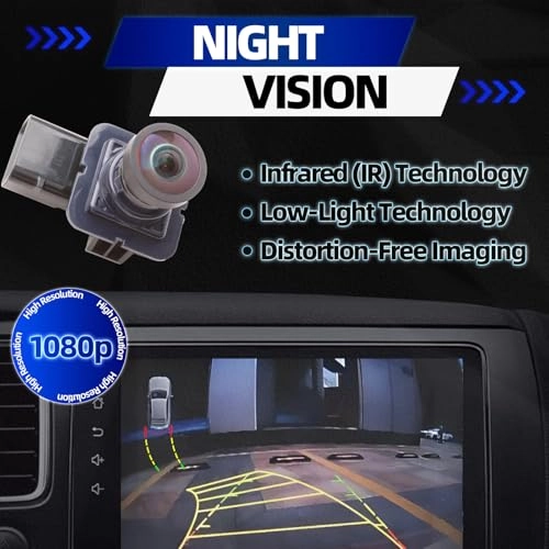 Rear View Backup Camera - NIGHT VISION RCA USB 1080P