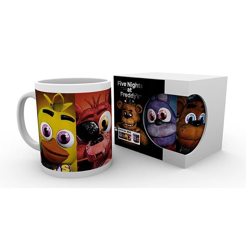 Five Nights At Freddy'S Faces Subli Mug - 320 ml