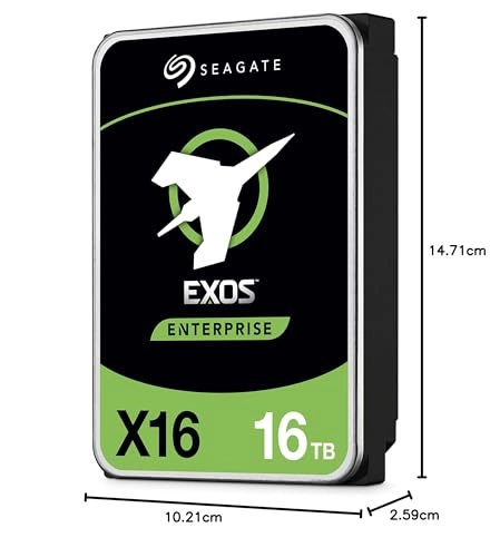 Exos X16 3.5" 7200rpm SATA (ST16000NM001G) - 16TB