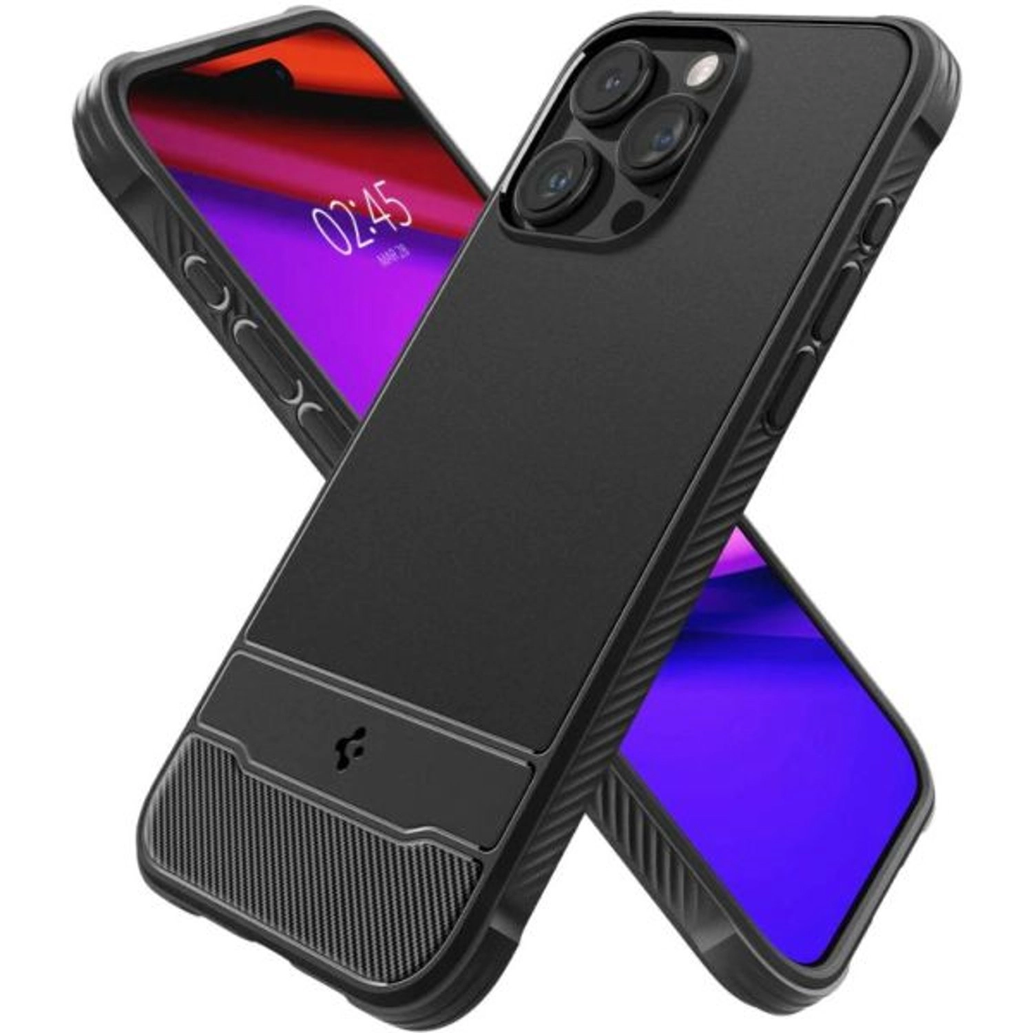 Rugged Armor MagFit Back Case for iPhone 15 Pro