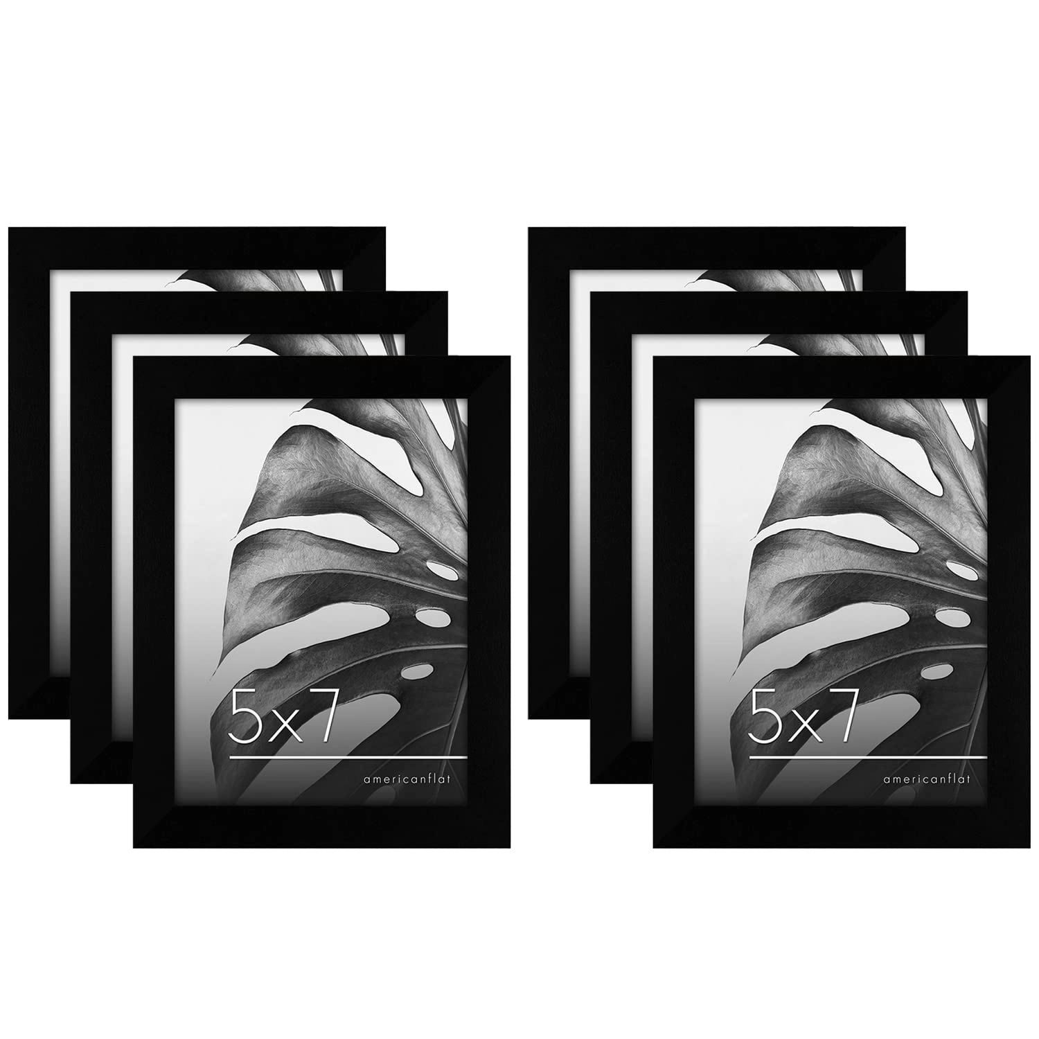 Americanflat 7x5 Photo Frames - 6 Photos