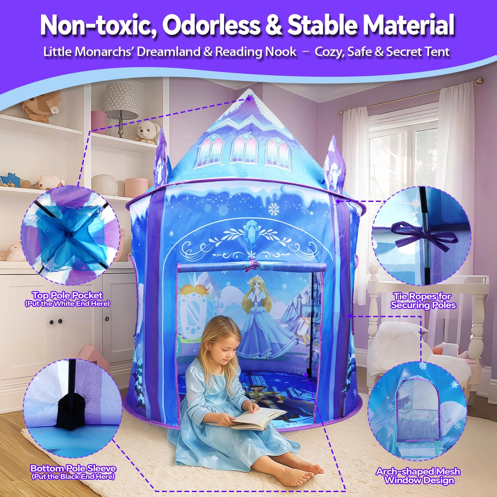 Princess Play Tent - 1