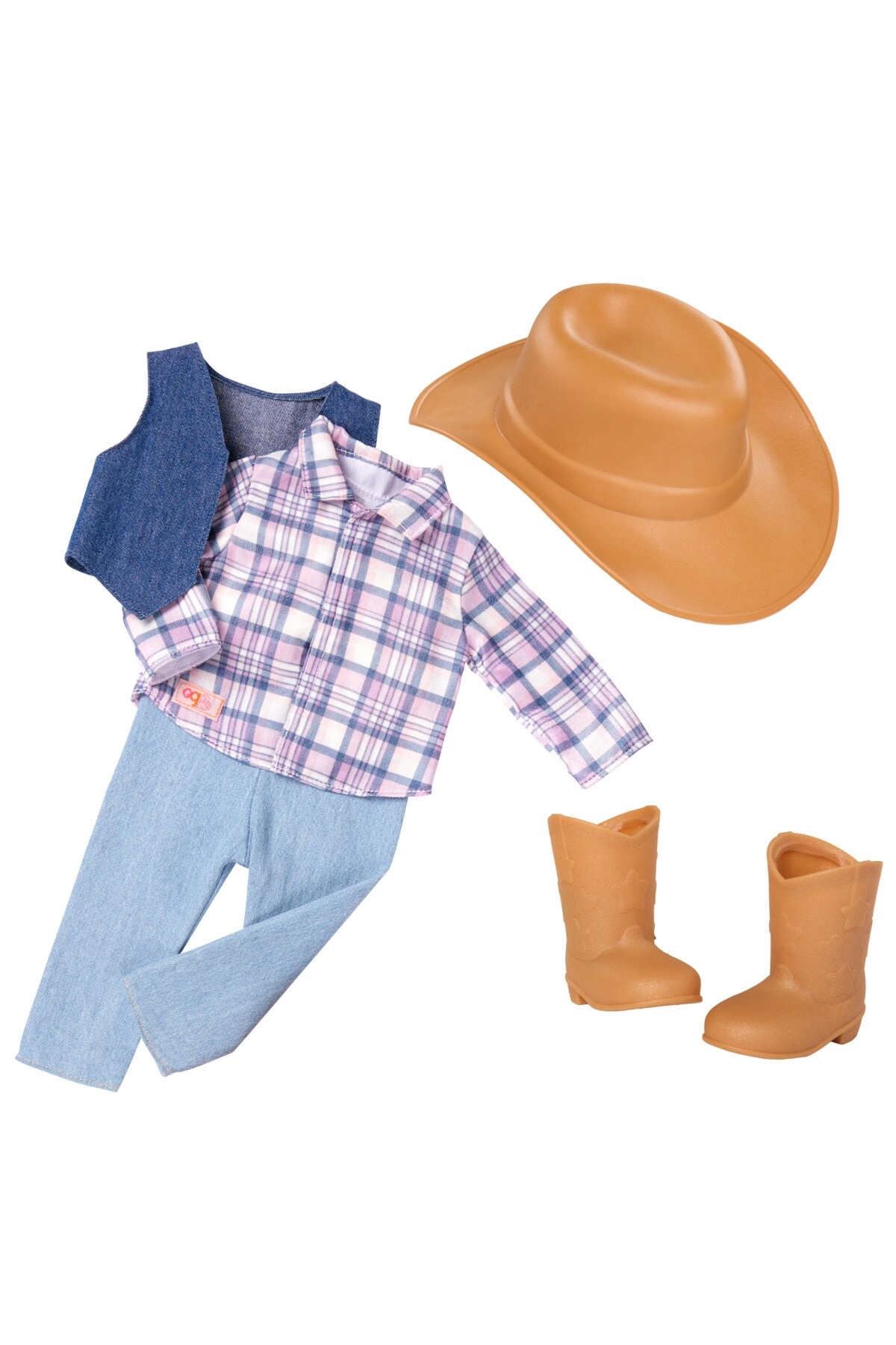 Carolyn Doll - 18-inch Western Yellowstone Outfit Ages 3+