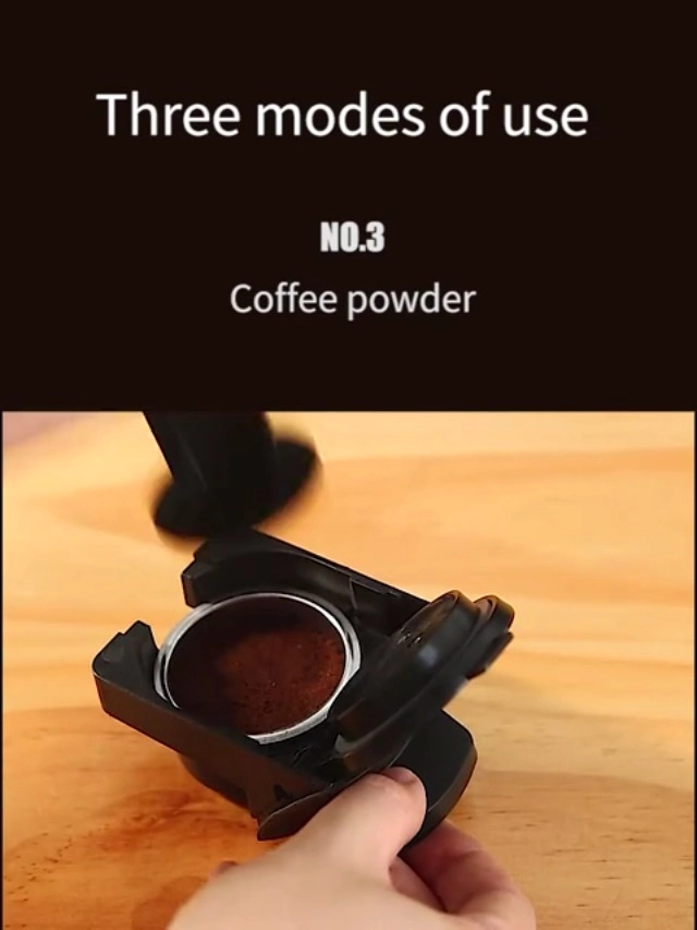 3-in-1 Capsule Coffee Machine 1450W 19 Bar 0.6L