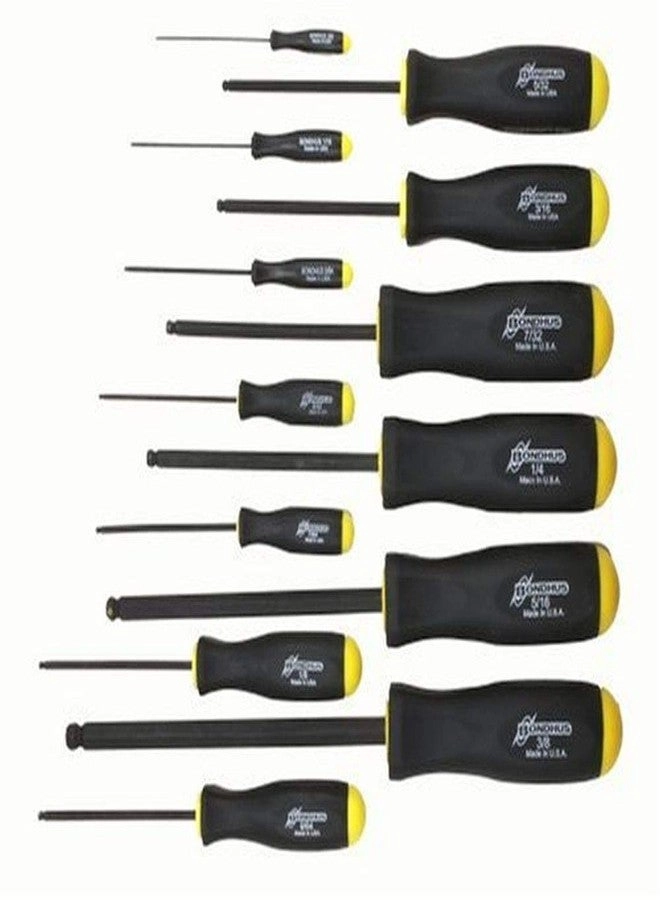 Bondhus 74637 Balldriver Screwdriver Set (13 Pcs)